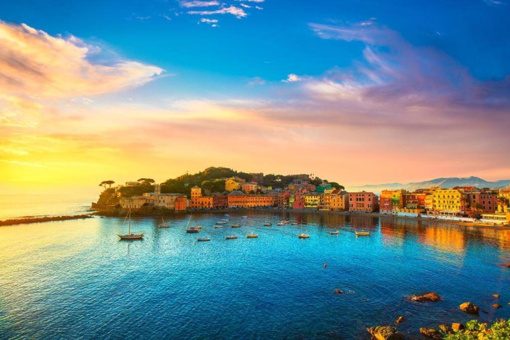 La Vie En Rose Flat Apartment Sestri Levante Luaran gambar